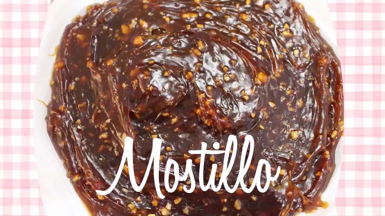 Receta de Mostillo