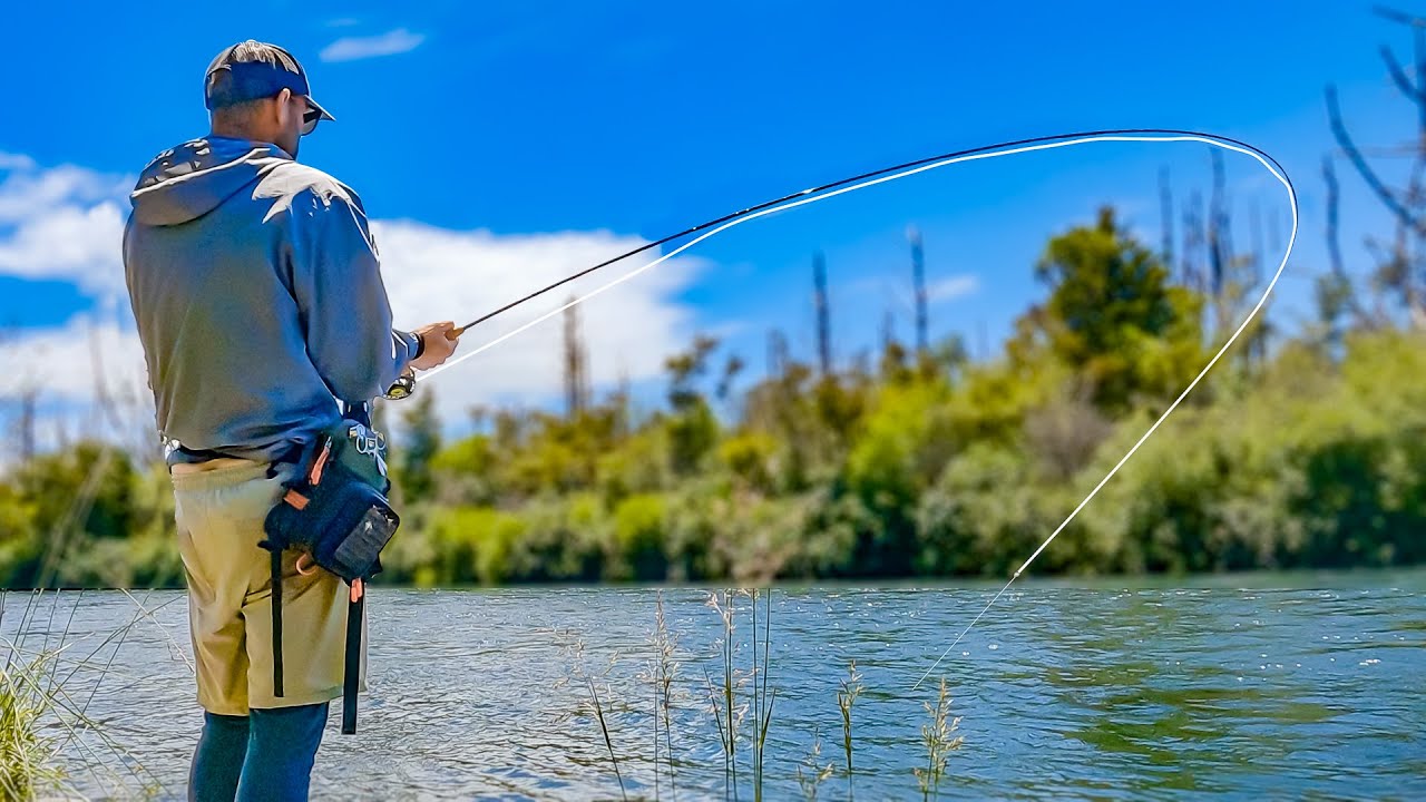 Fly Fishing the FAMOUS Tongariro River in Summer