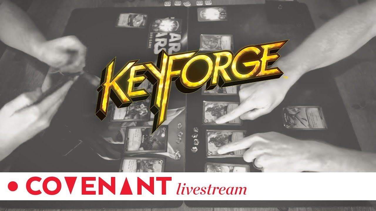 Live KeyForge Gameplay w/ New Decks