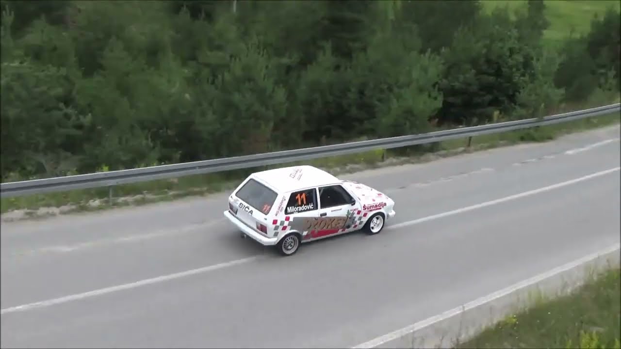 Petar Miloradovic - Brdska trka Zlatibor 2022 - Zastava Yugo 55 hibrid