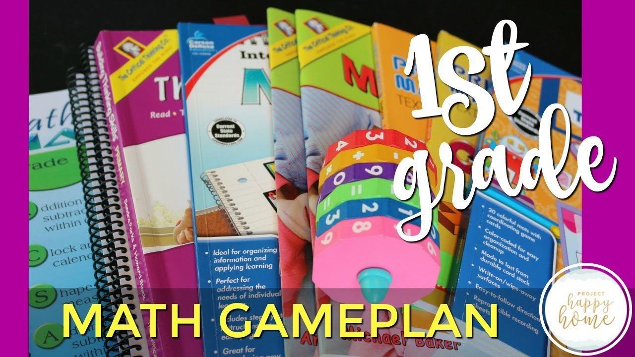 FIRST GRADE MATH CURRICULUM || Math Plans for 2018-2019