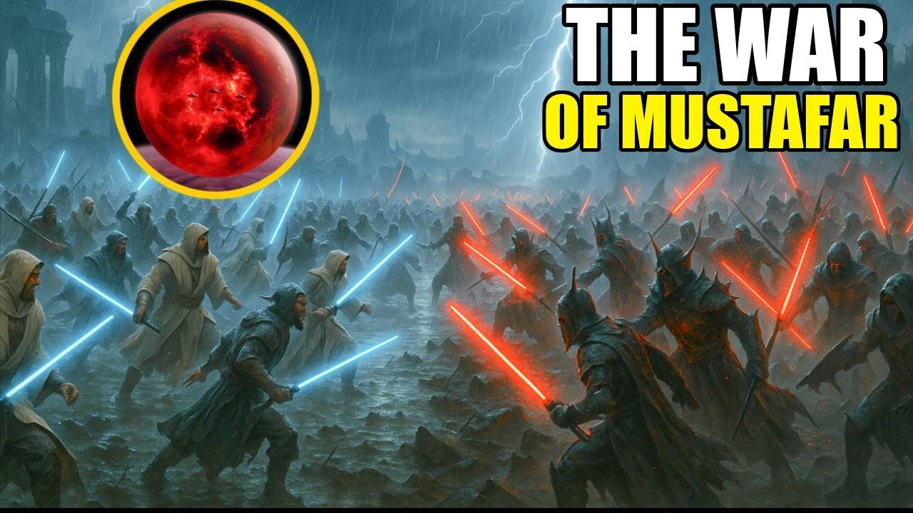 The MASSIVE Jedi and Sith War That Created a Volcanic Wasteland
