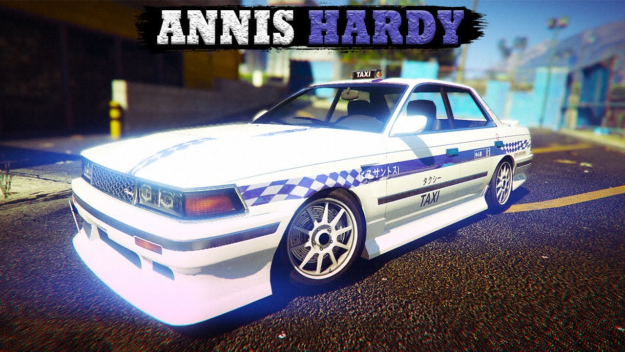 ANNIS HARDY - первое ДРИФТ-такси в GTA Online