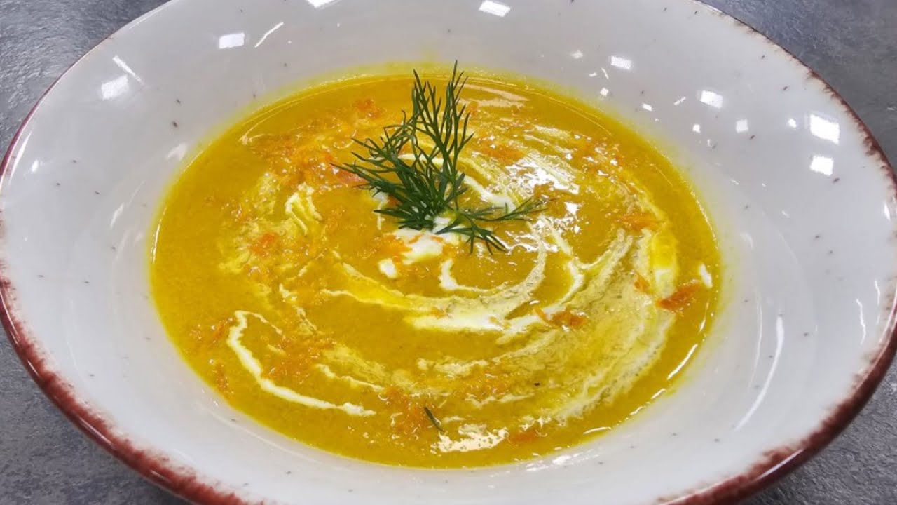 Rreze Dielli - Supë kremoze me karrota dhe xhinxher, plot shije nga zonja Albana