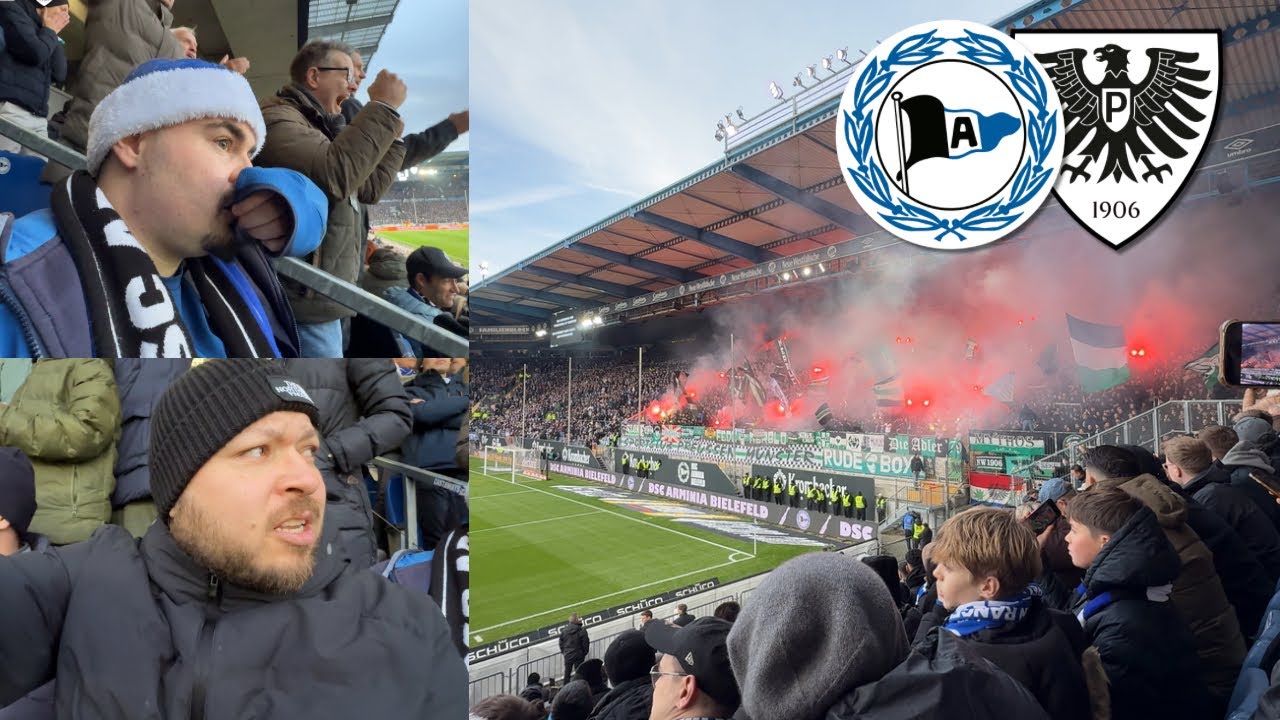 DSC verschenkt DERBY-SIEG | Arminia Bielefeld vs Preußen Münster Stadionvlog