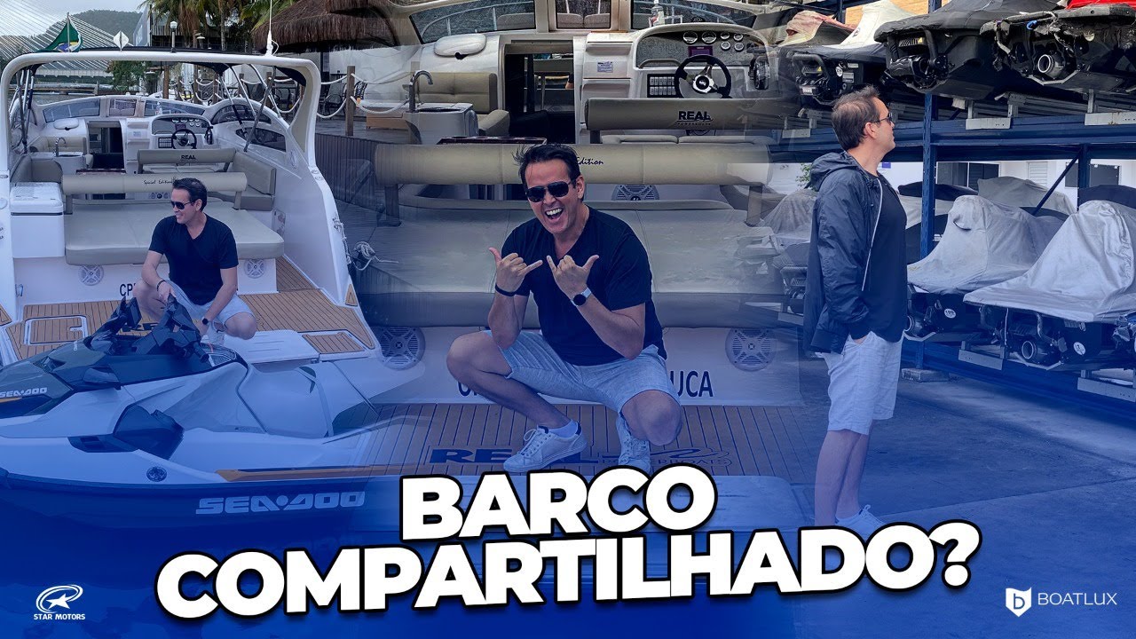Como é ter um BARCO ou JET SKI compartilhado!