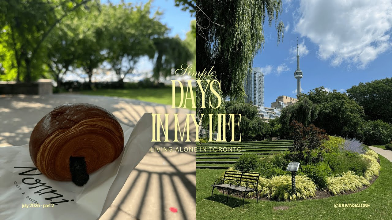 Simple summer days in my life, living alone in Toronto