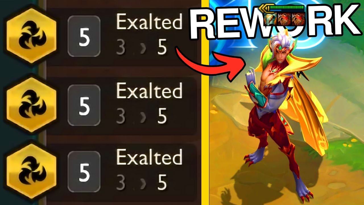 THE EXALTED REWORK IS INSANE ⭐⭐⭐ TFT SET 11