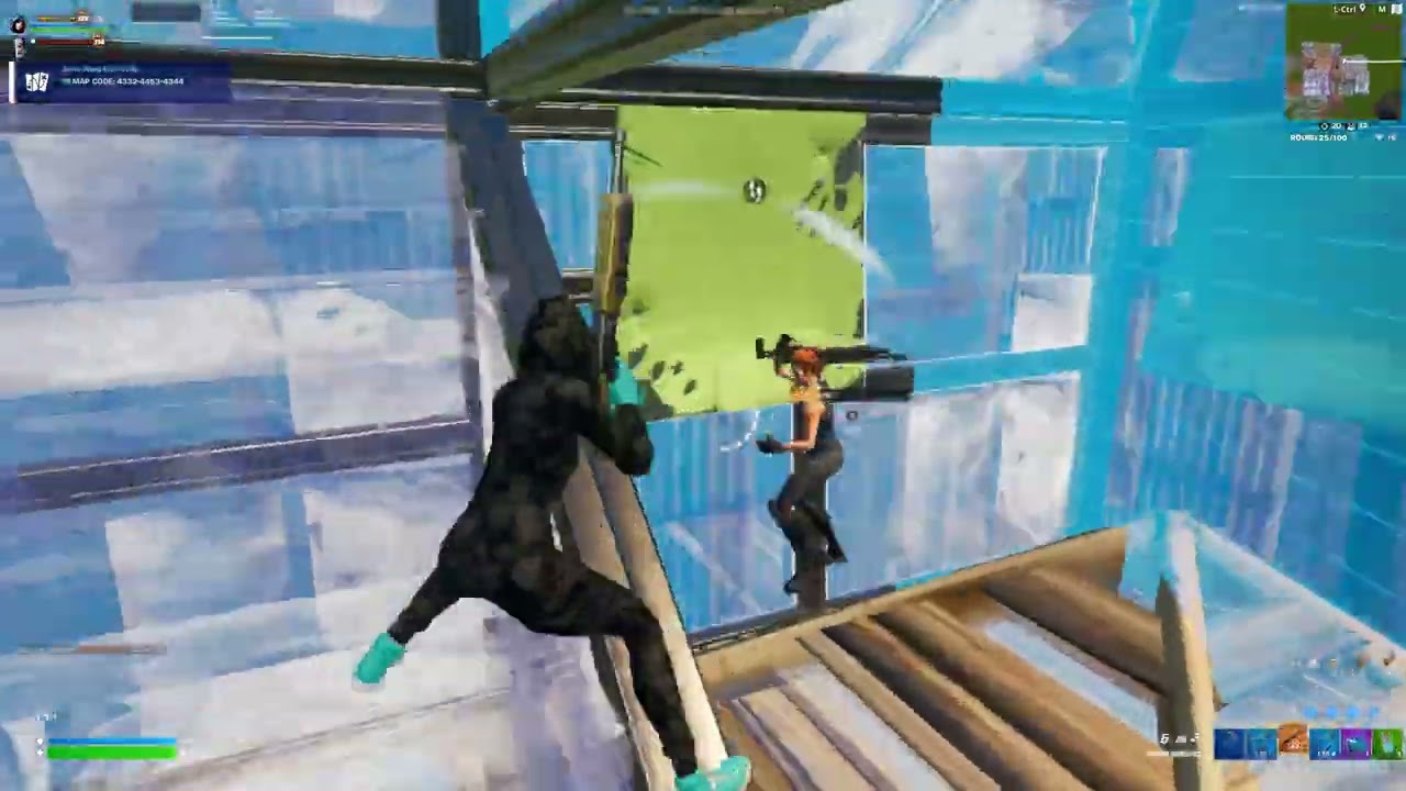ALL RED 🩸 (Fortnite Montage) + Best KBM Settings For AIMBOT/Piece Control 🧩