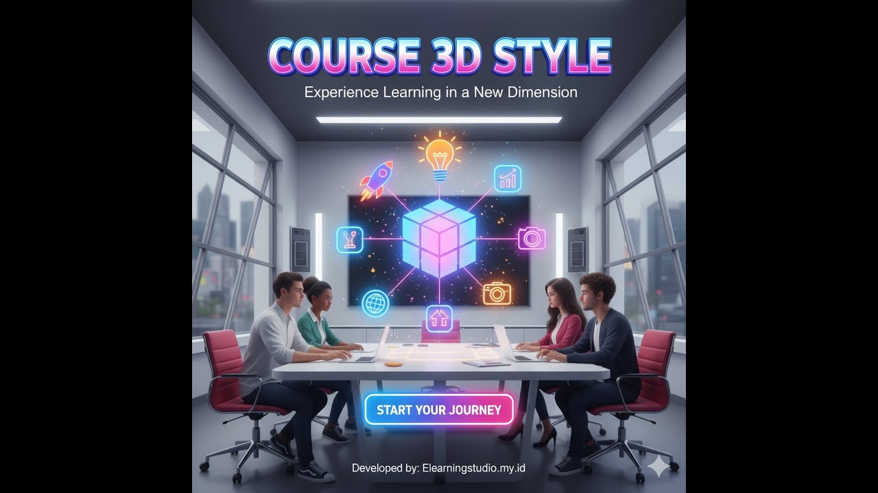 Course 3D Style Game