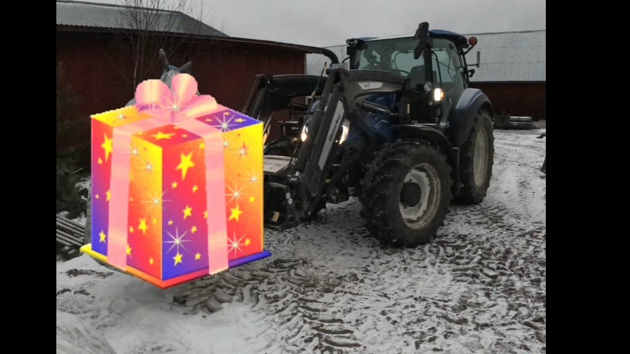 Årets Julklapp från er till mig ! || Bondevloggen ||