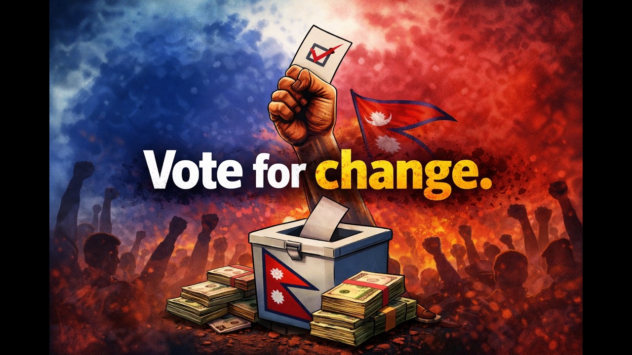 Falgun 21 : Vote for change #trending #voteforchange #viral