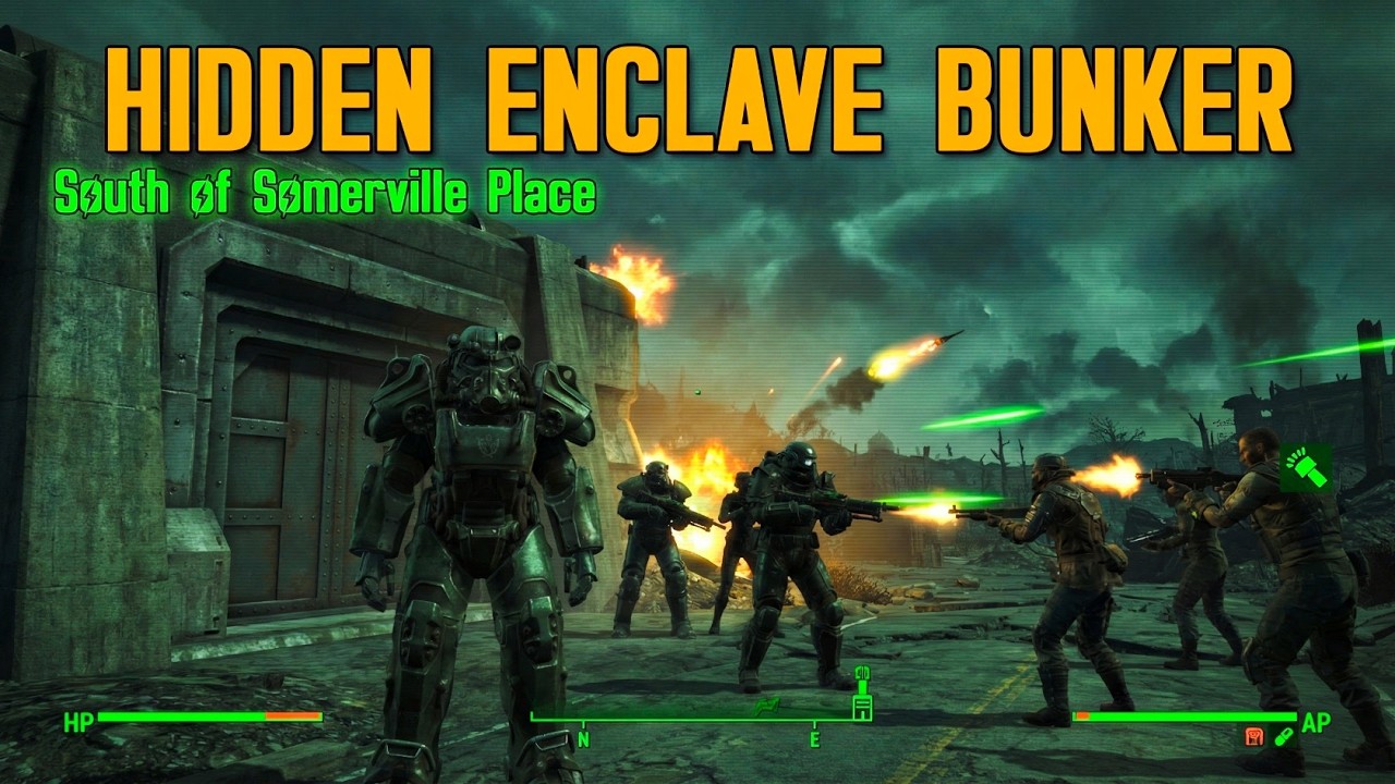 Fallout 4: I Discovered a Hidden Enclave Bunker… and Took It Over