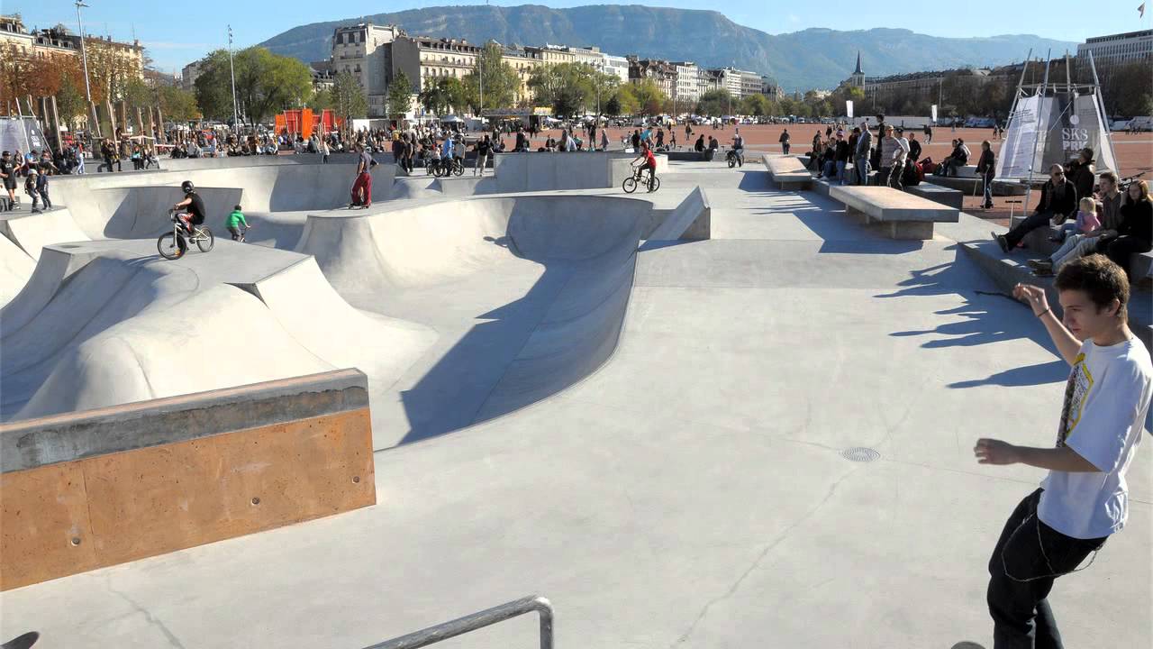 Skaterpark Plain Palais Genève