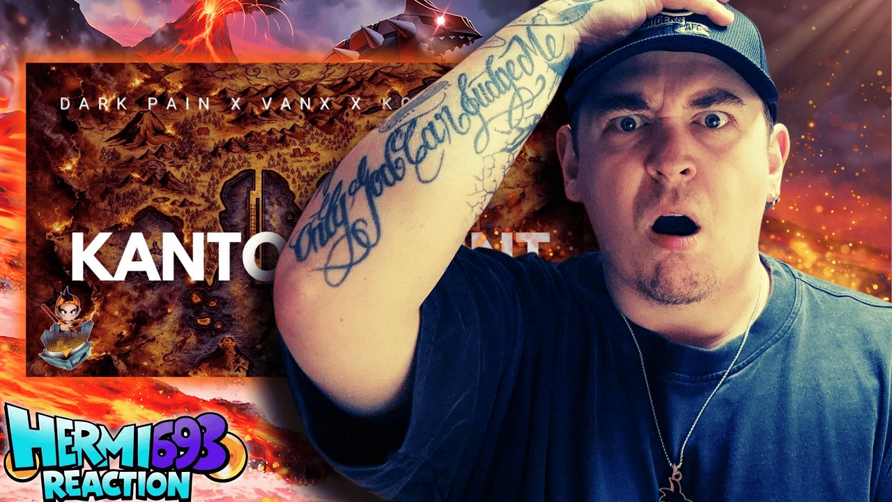 ''KANTO BRENNT!'' | Dark Pain x Vanx x Kotarou19 | Hermi693 REACTION | Anime Rap | Nerdcore Song