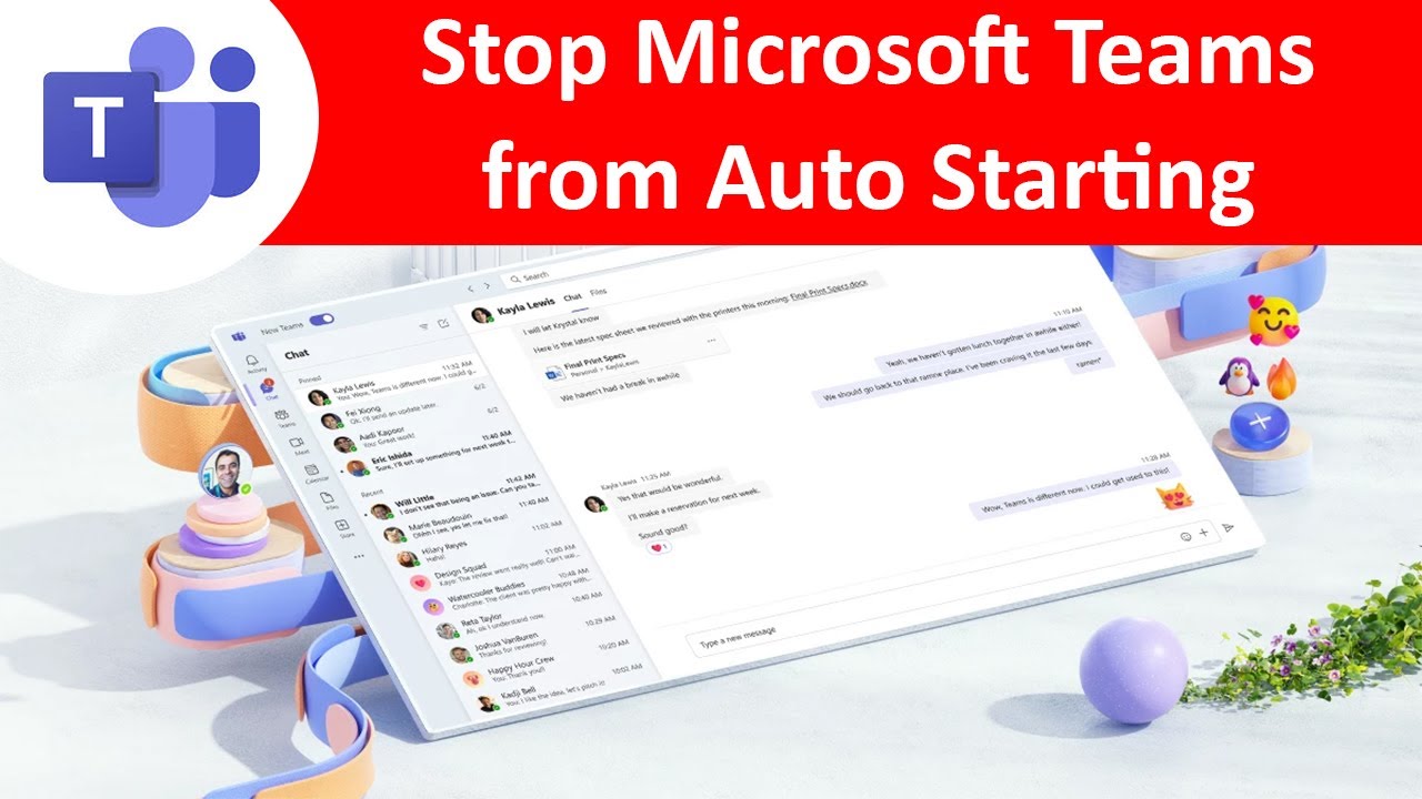 How to Turn Off Microsoft Teams Auto Start?