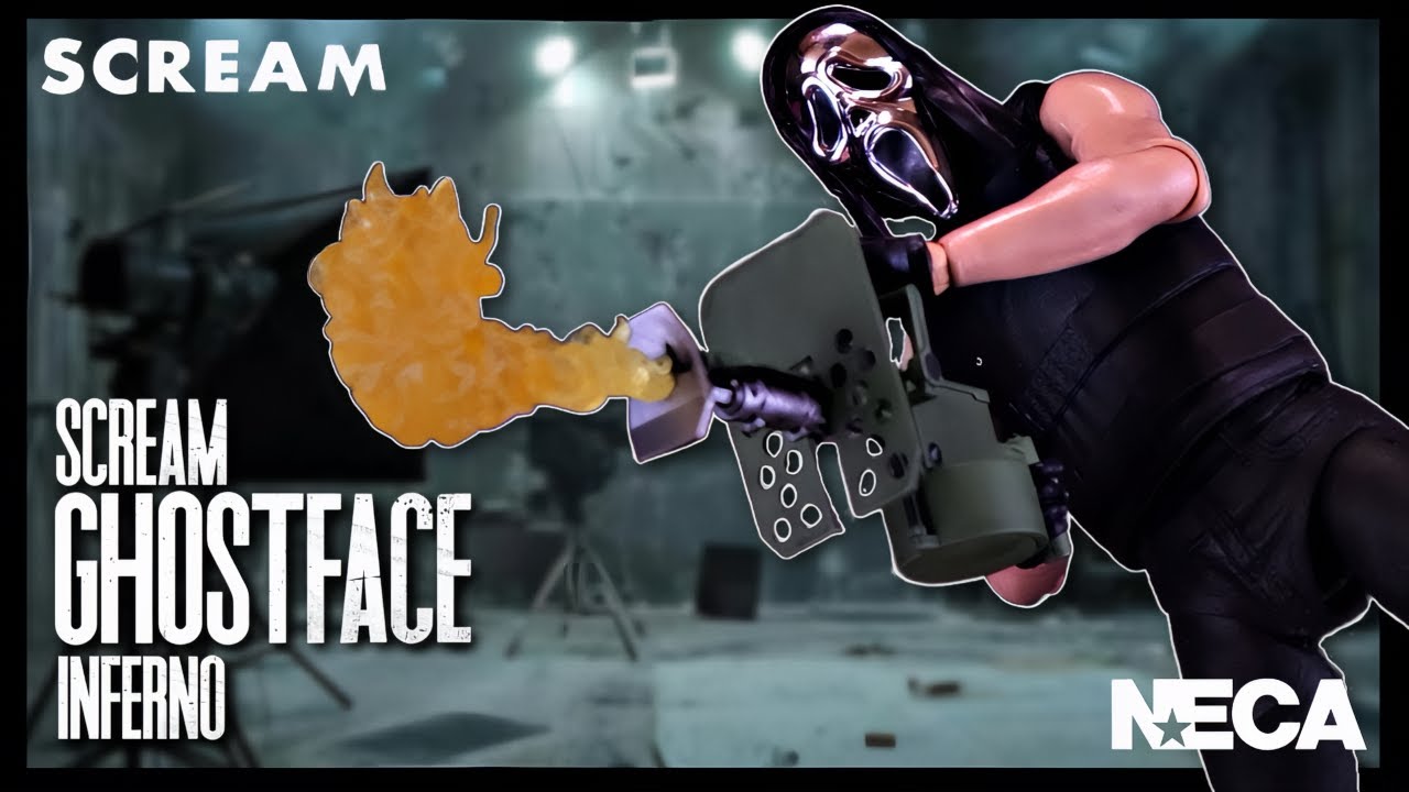 Фигурка NECA Scream Ultimate Ghost Face Inferno | @TheReviewSpot