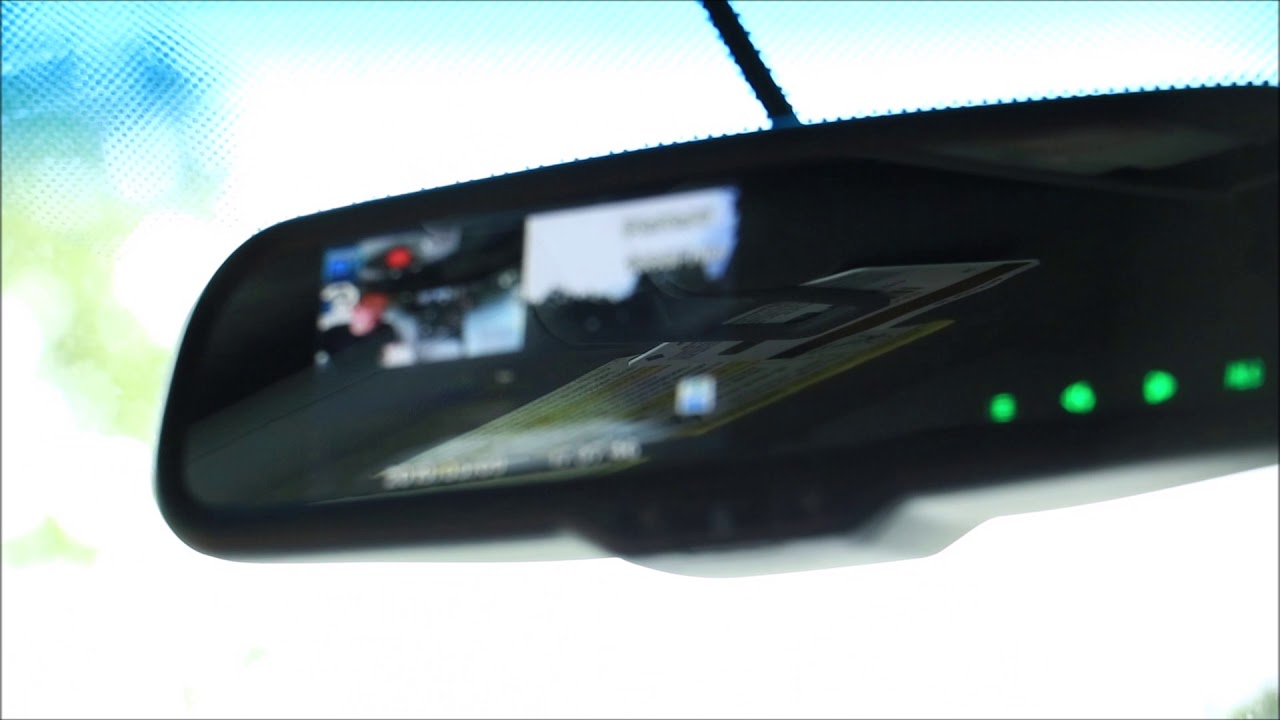 Master Tailgaters Rearview Mirror DVR - Overview