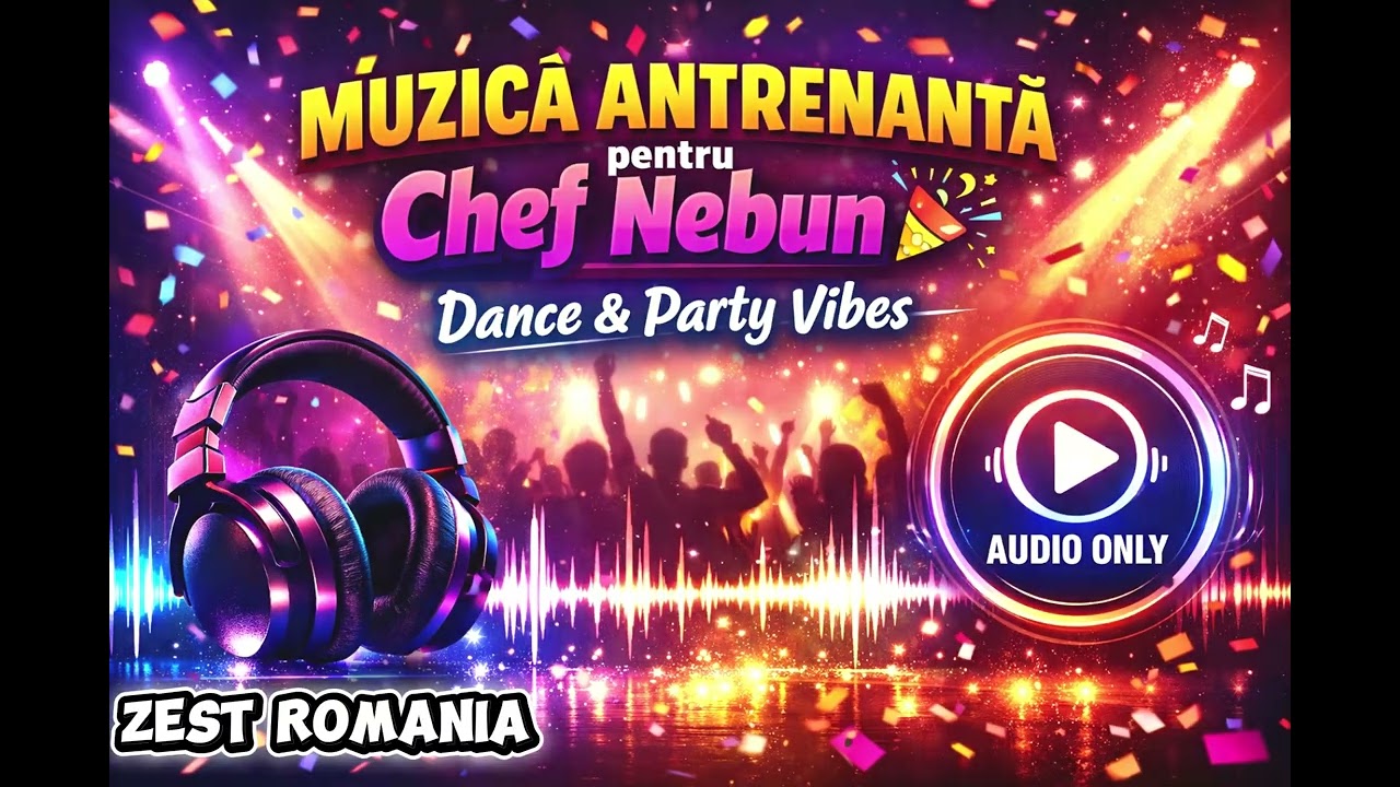 MUZICĂ DE PETRECERE 2026 🔥 Chef Nebun 🎉 Cea Mai Antrenantă Muzică Dance (AUDIO)