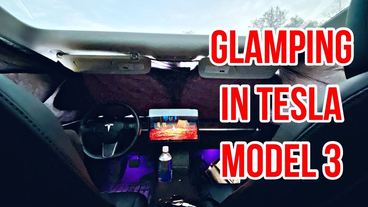 I Slept In My Tesla Model 3 For Two Nights!