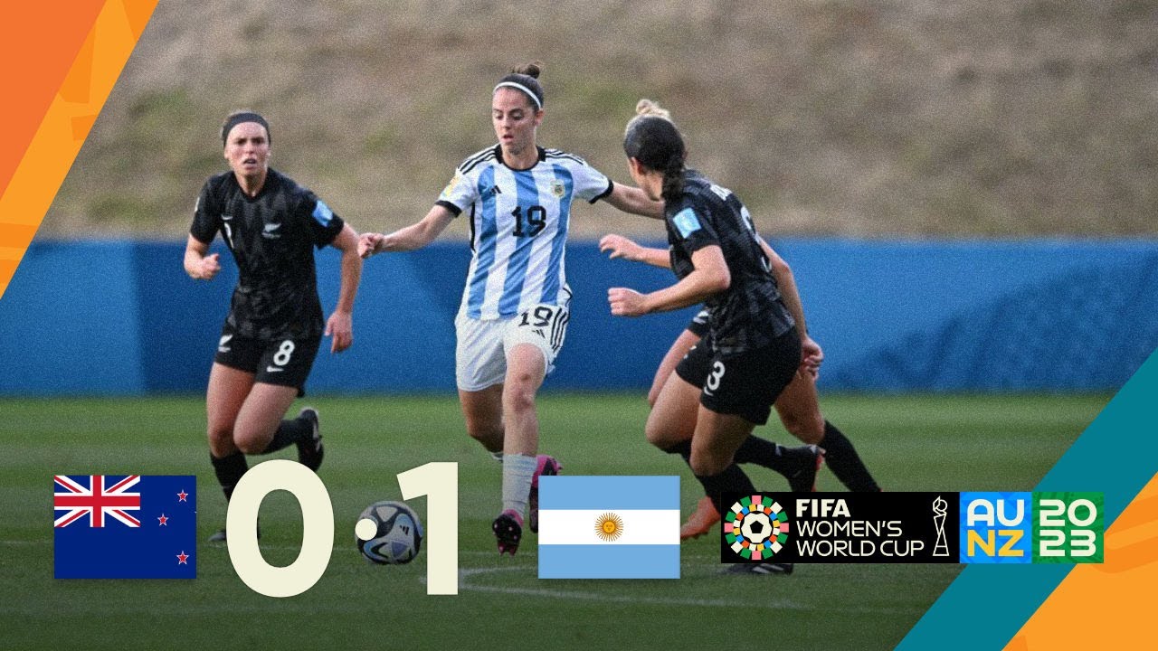 Partido Amistoso: Nueva Zelanda (0) Vs. Argentina (1) - Fútbol Femenino