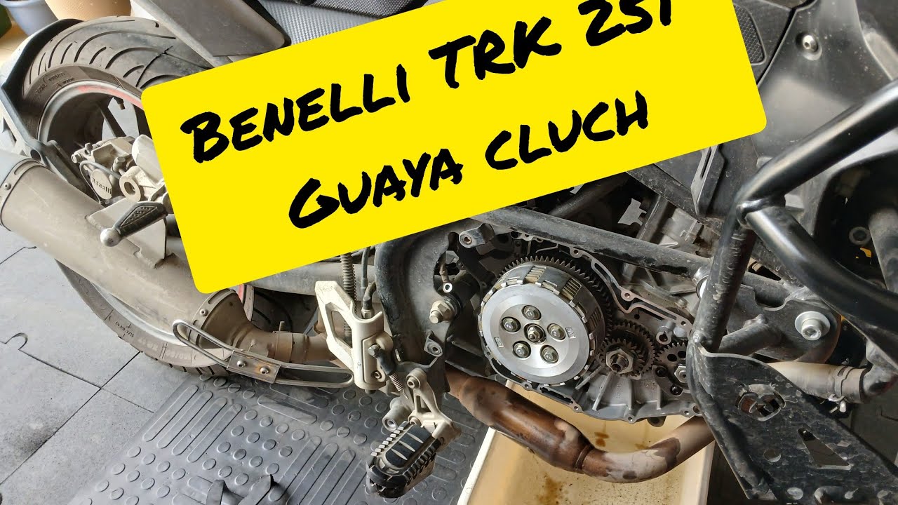 BENELLI TRK 251 COMO TENSIOR GUAYA DEL CLUCH Y DATOS EXRASSSS