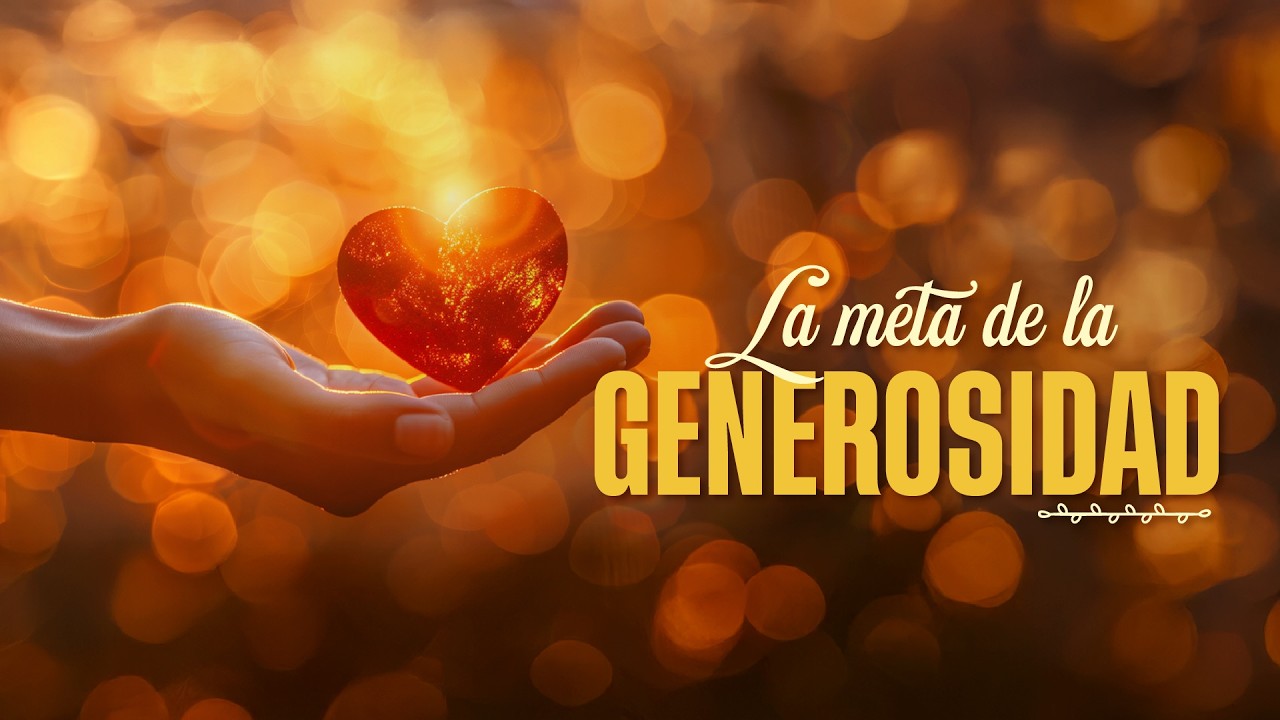 2 Corintios 8; La meta de la generosidad