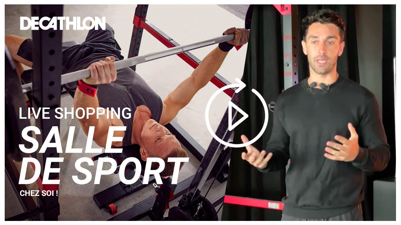 Decat'Live (Replay) : Une salle de sport pro chez soi, c’est possible ! 🛍 I Decathlon