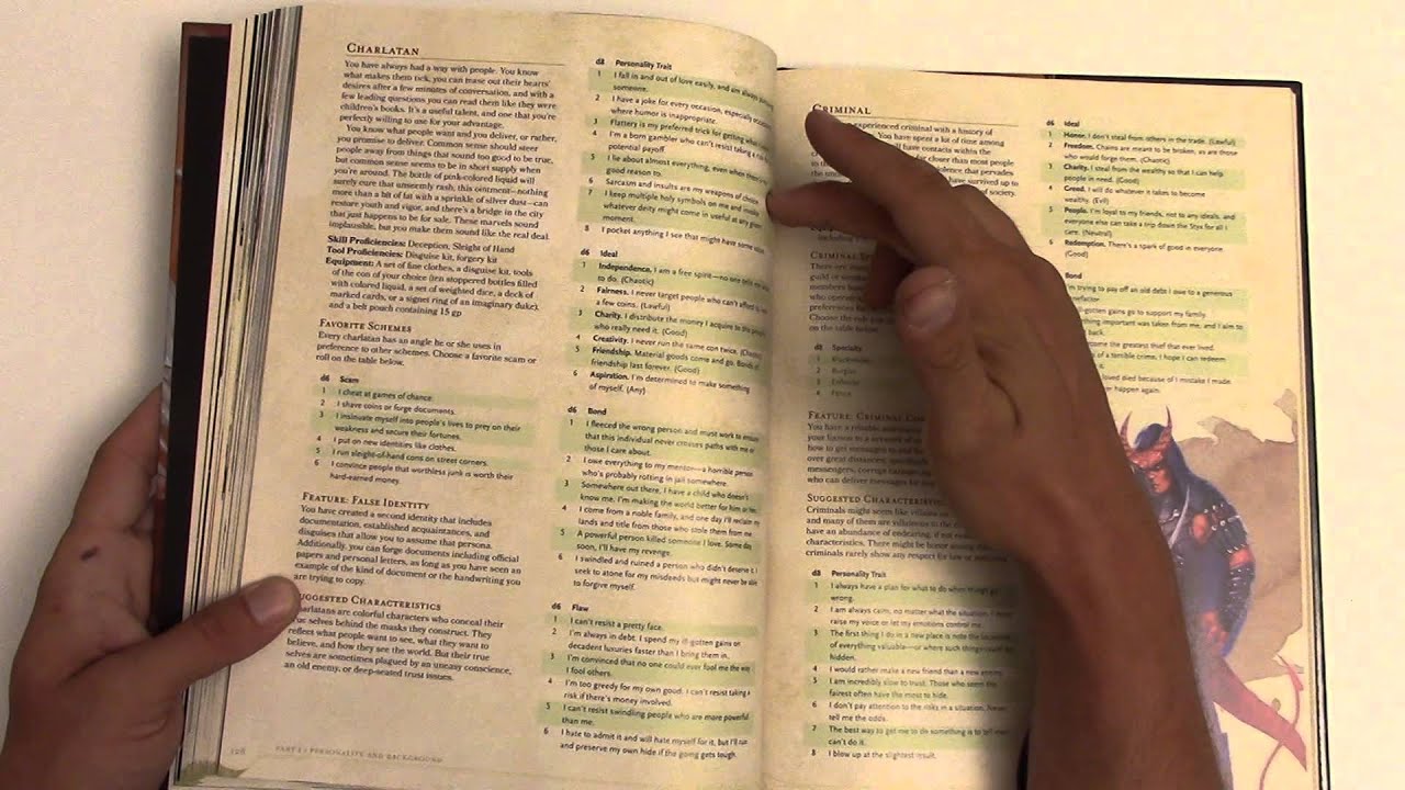D&D 5e Players Handbook