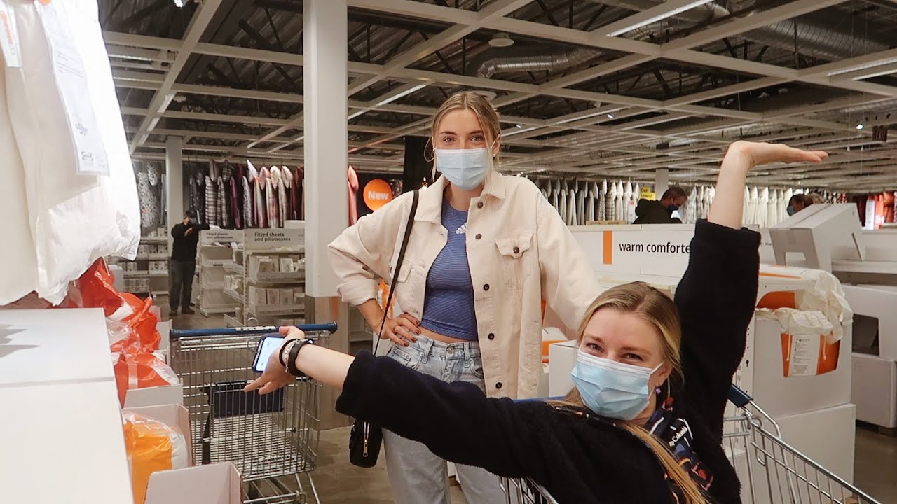 VLOG: come apartment shopping with us + mini haul
