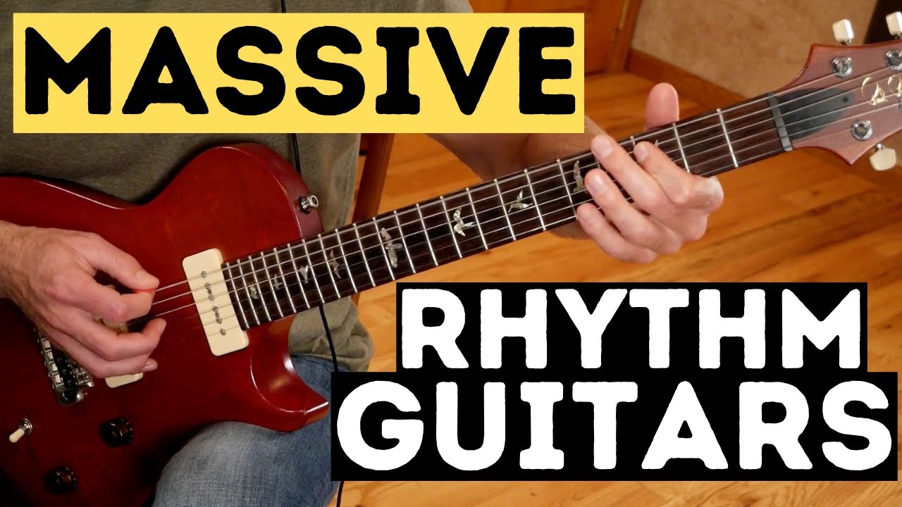 Massive Rhythm Guitars, In The Box - RecordingRevolution.com