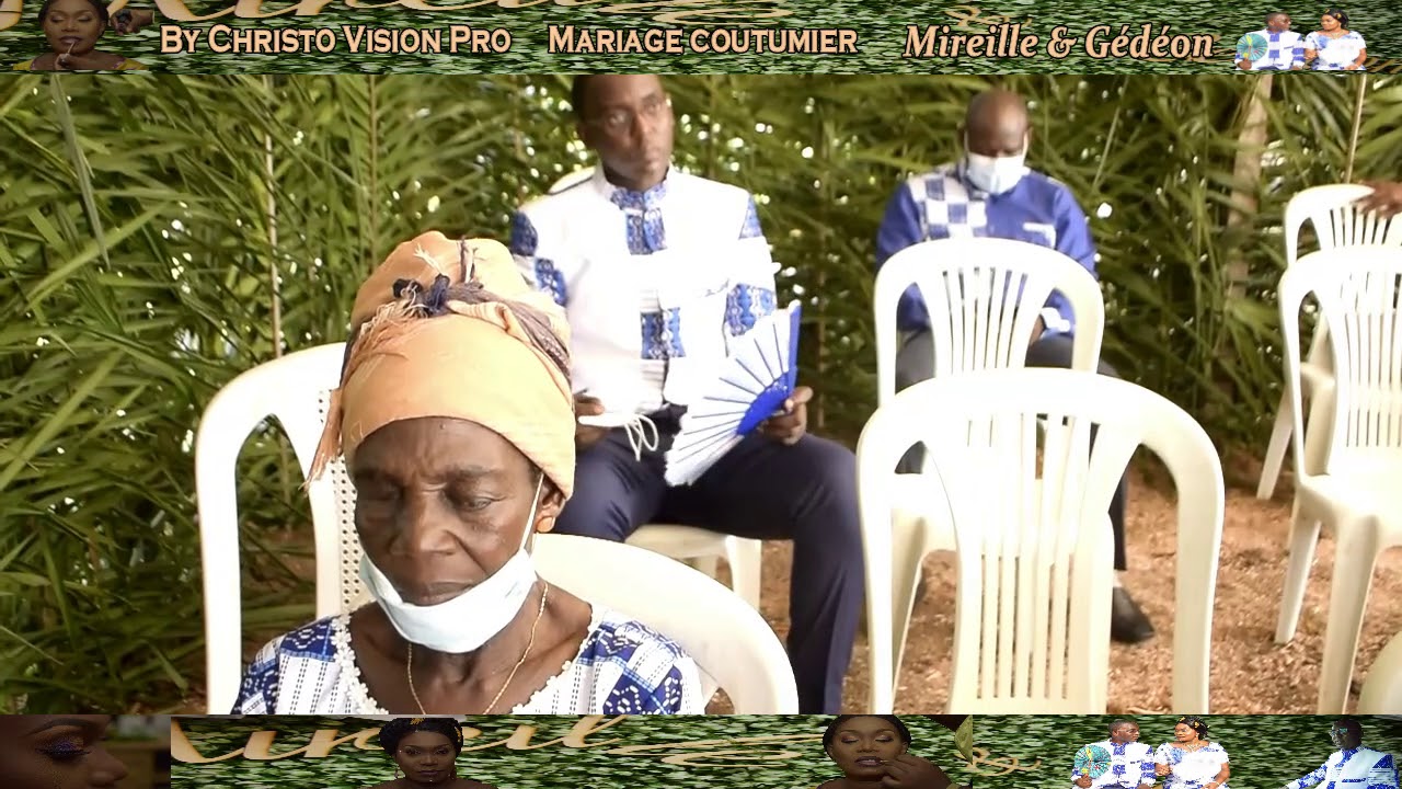 Mariage coutumier de Gédéon & Mireille. (Punu-Eshira)