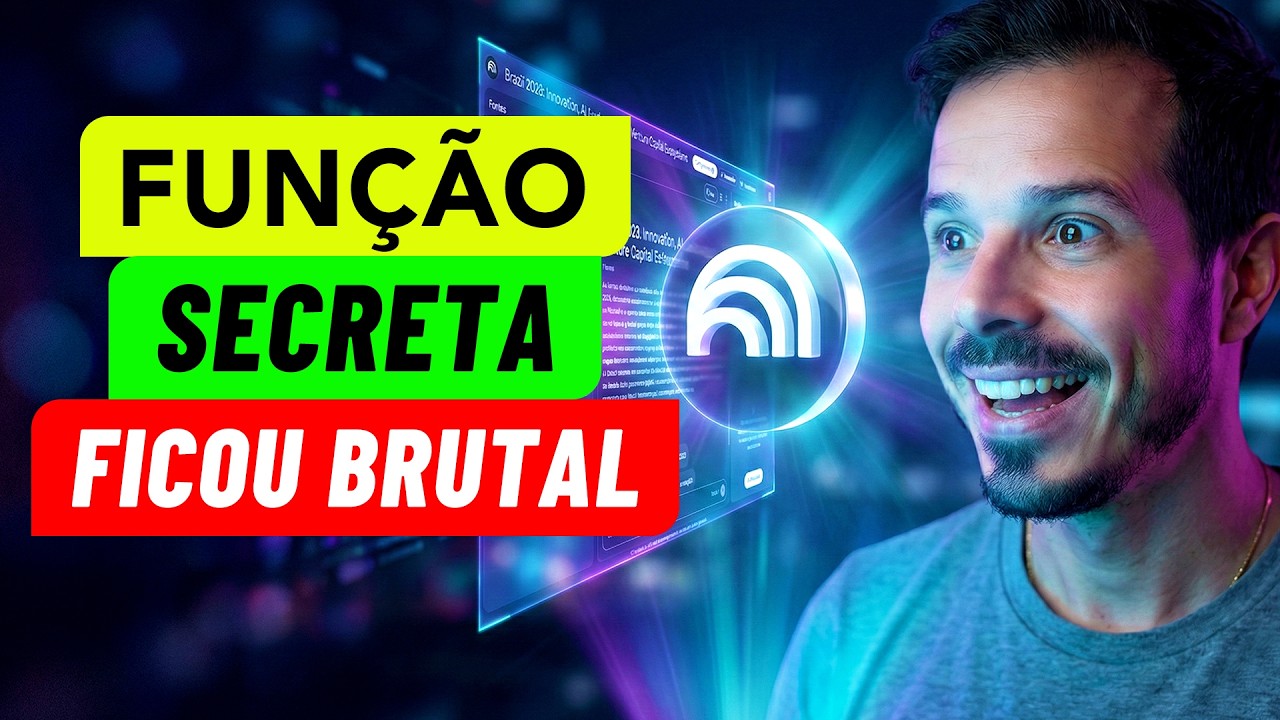 Achei Essa Função SECRETA do NotebookLM - Quase Ninguém Está Usando