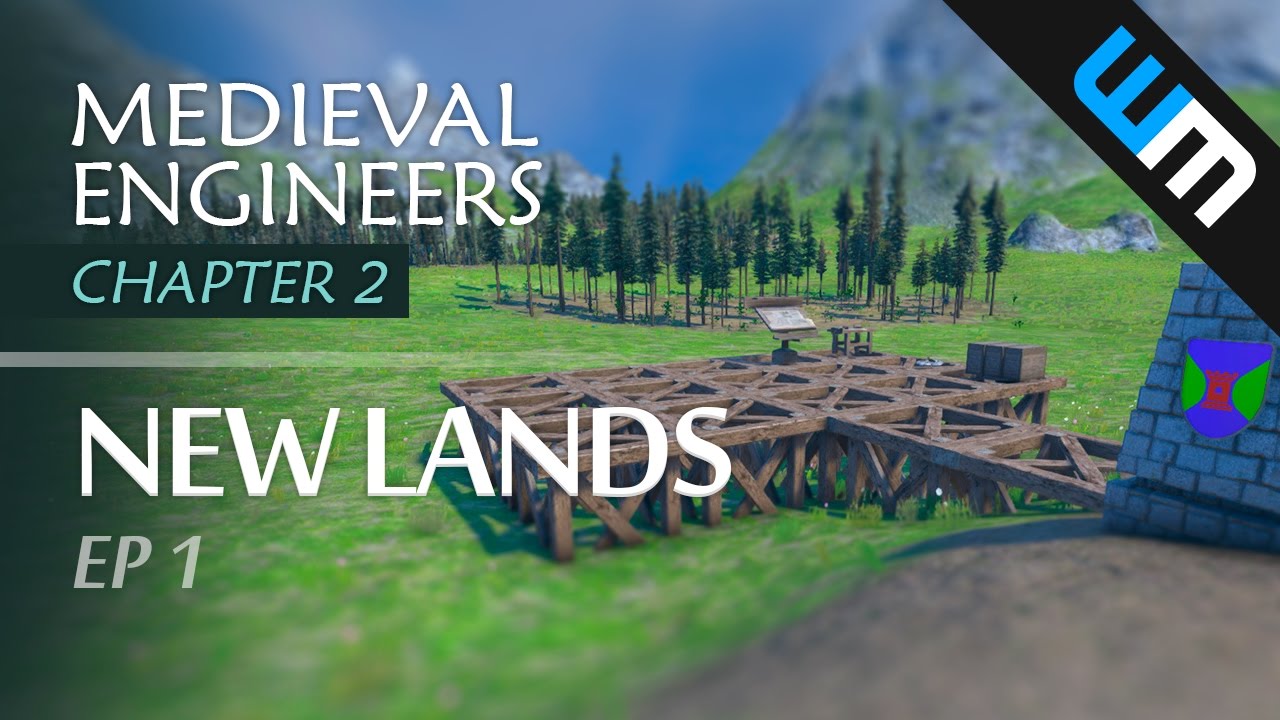 Medieval Engineers, Multiplayer Survival Gameplay - New Lands, Ep 1 (CH2)