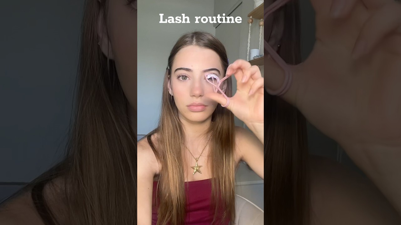 LASH ROUTINE #lashroutine #lashes #lash