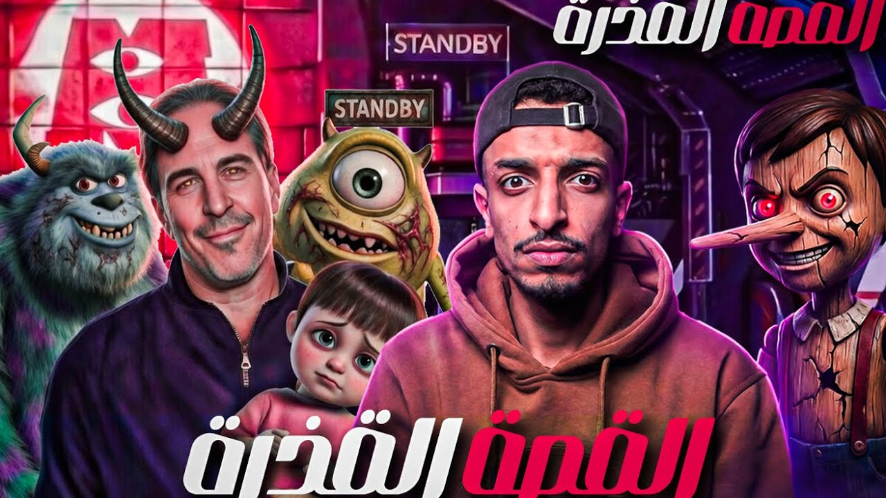 نظريات راح تدمر طفولتك !!؟ حقيقة القذر  وراءه ابستين و كرتون ( بينوكيو+شركة المرعبين المحدودة )😱