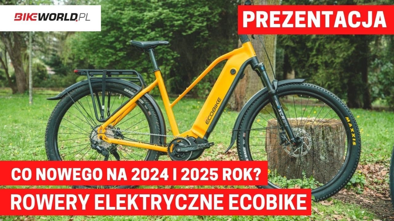 Rowery elektryczne Ecobike: co nowego w kolekcji na 2024 i 2025 rok!?