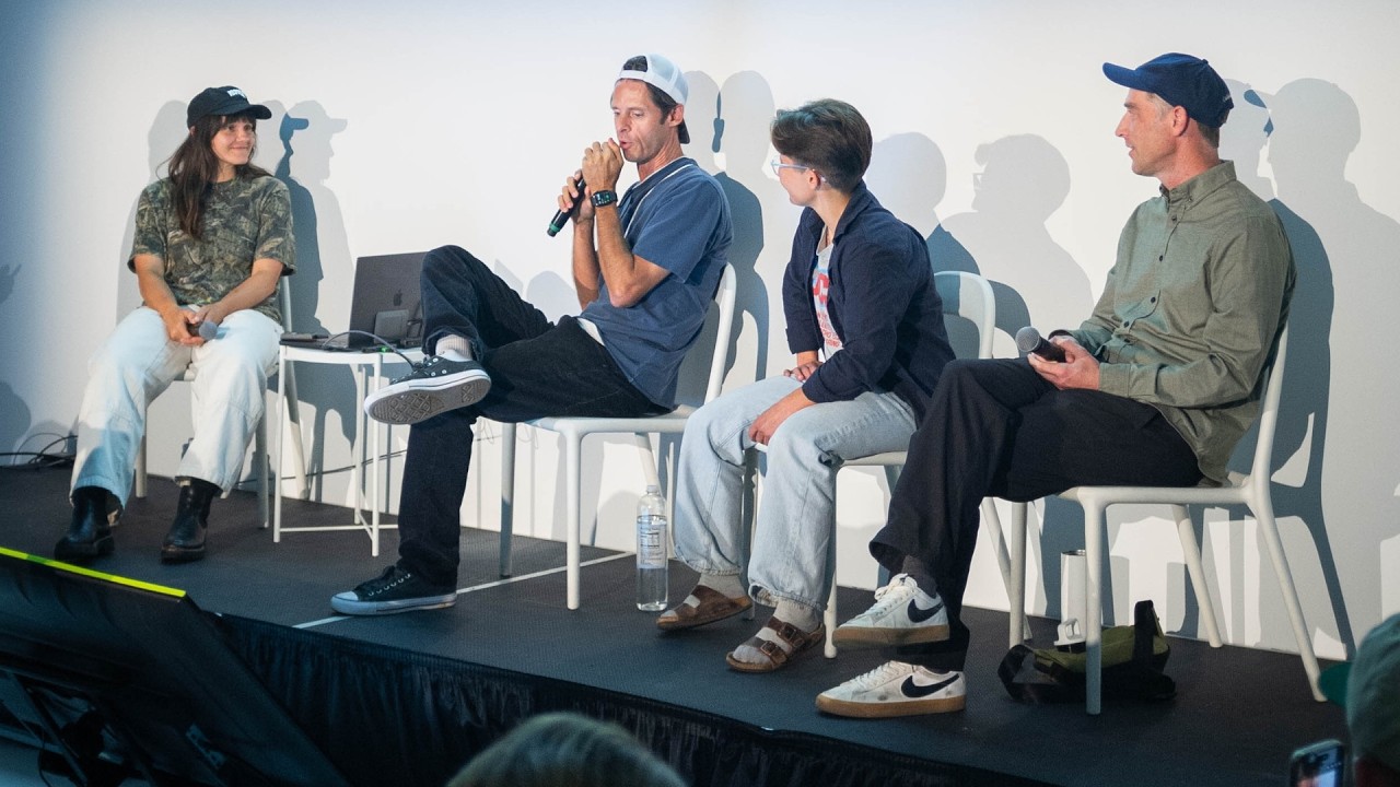 Skate Podcasts with Chris Roberts, Alex White, Templeton Elliott & Kristin Ebeling at Adjacent 2026