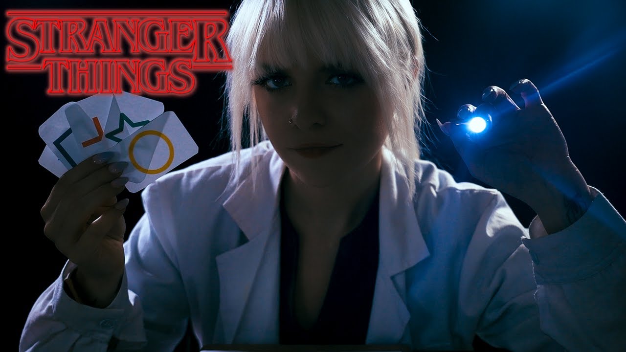 Stranger Things ASMR | Scientist Examines You & Studies Your ESP - Hawkins National Laboratory