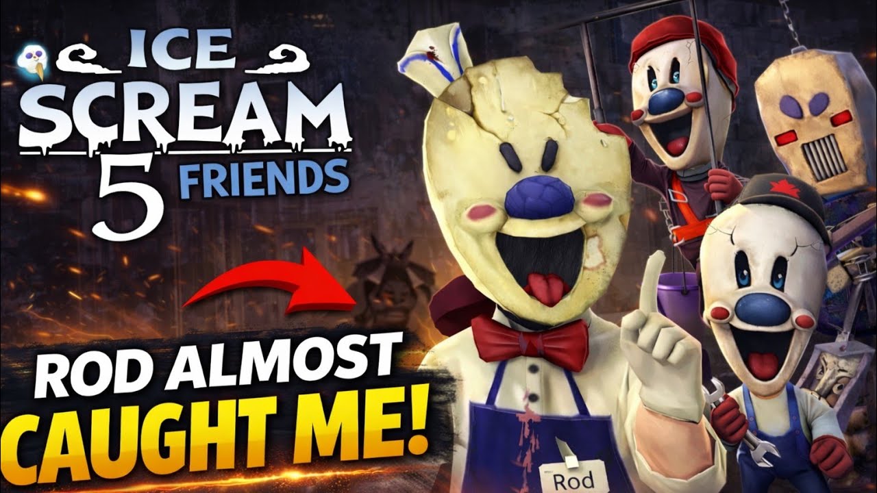 I ESCAPED Rod in Ice Scream 5… But This Happened 😱