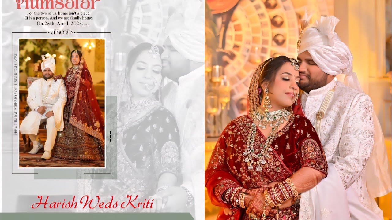 Harish & Kriti wedding highlight by yadwinder photography samana 98151-65411 