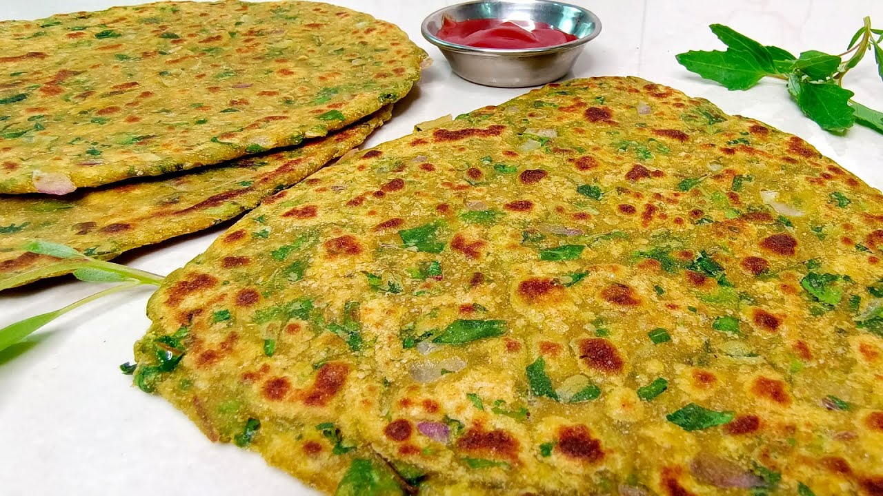 बथुआ का पराठा कैसे बनता है | Bathua ka Paratha Recipe in Hindi | Bathua Paratha | Breakfast Recipes