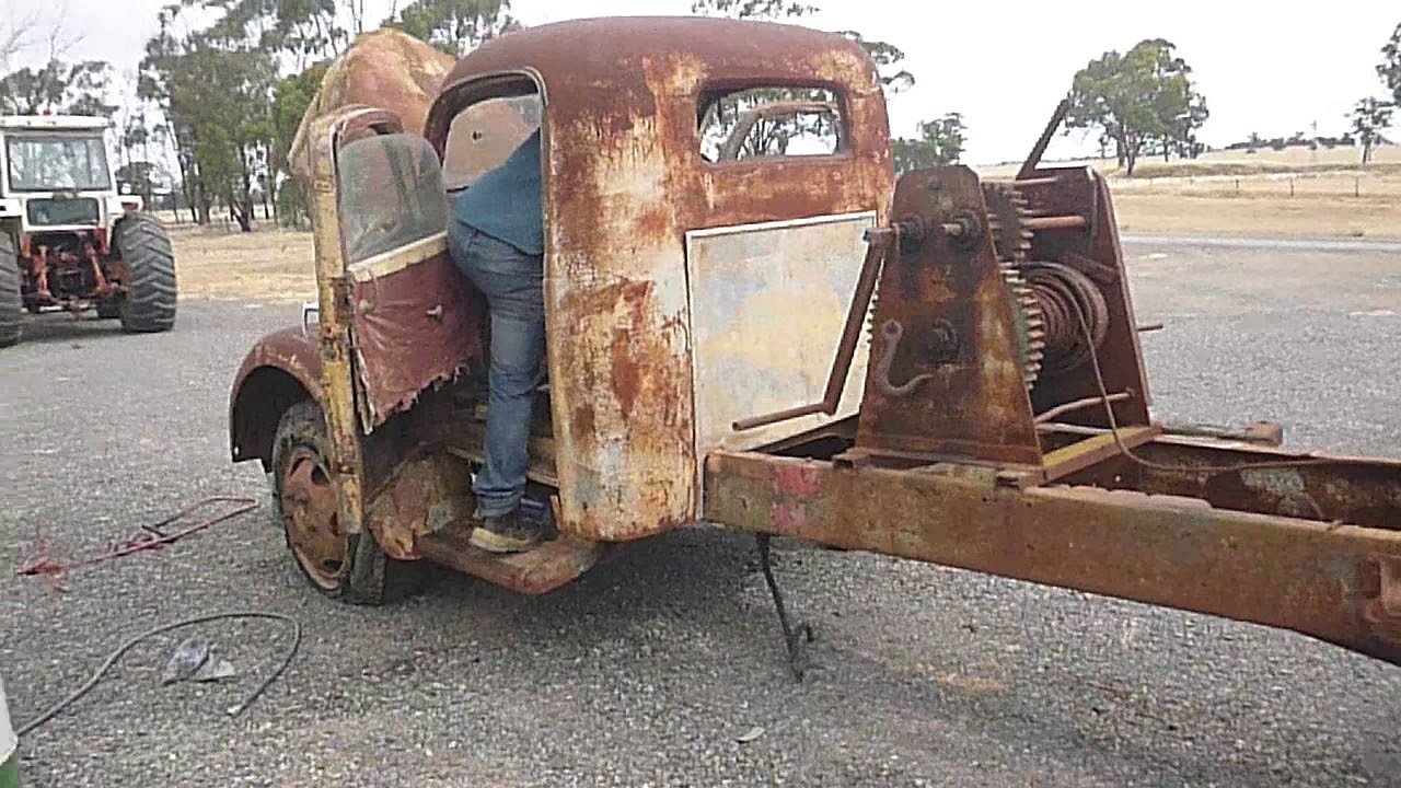 1948 REO Truck First Start in 41 years