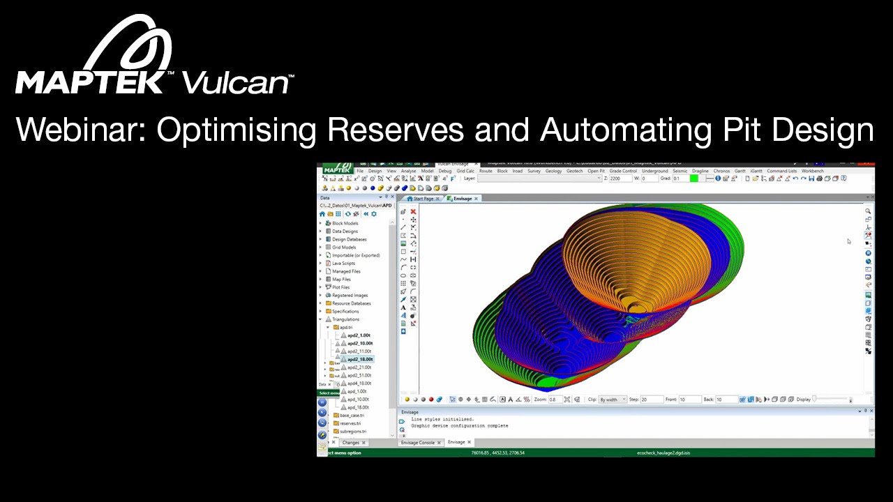 Webinar: Optimising Reserves and Automating Pit Design