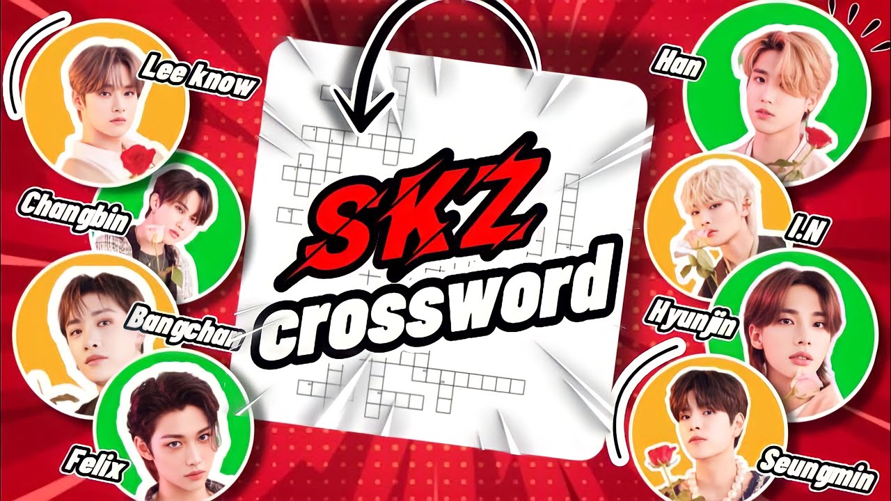 SKZ CROSSWORD 🧨💣| |ARE YOU REAl STAY?!😼 |STRAY KIDS QUIZ|KPOPQUIZGAME2023