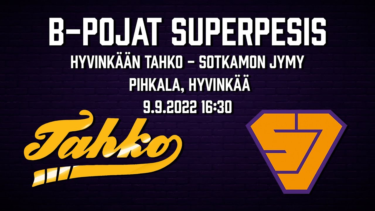 B-pojat Hyvinkää - Sotkamo 9.9.2022