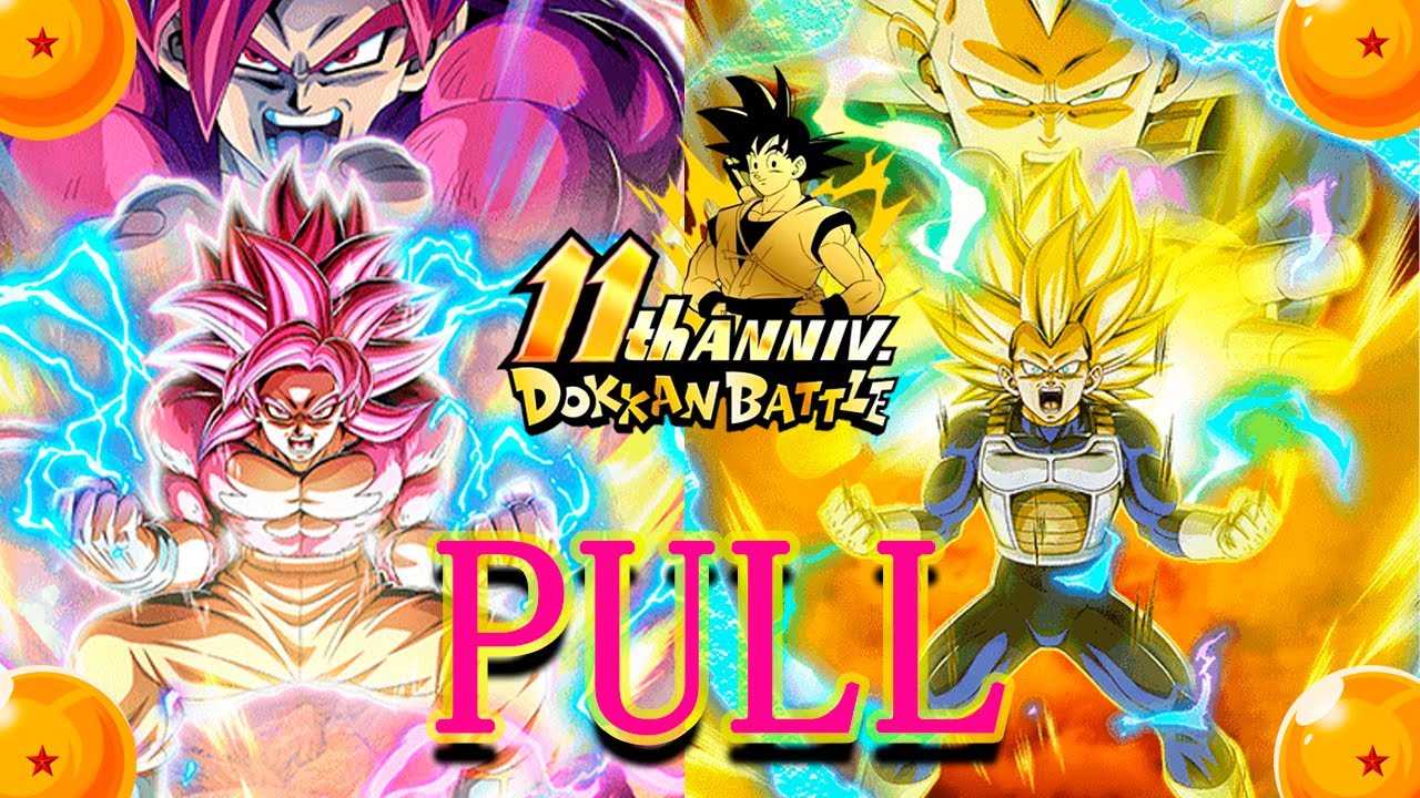 Las peores tiradas de mi vida en la 1 parte del 11 aniversario | Dokkan Battle