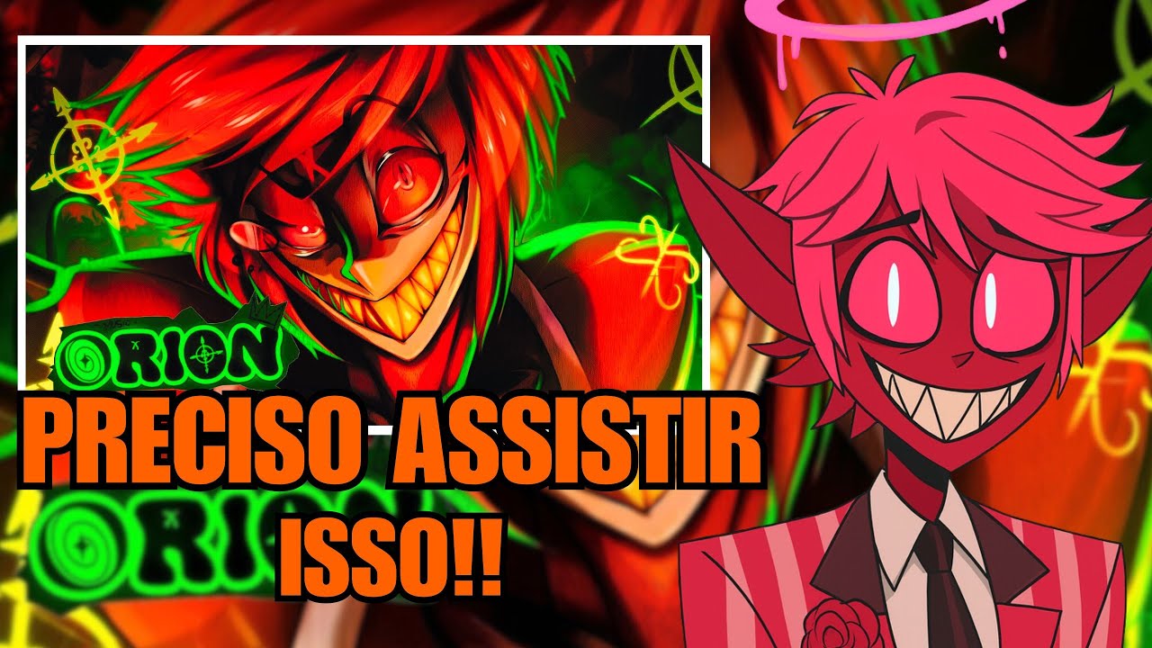 Vtuber React | Dem&ocirc;nio do R&aacute;dio | Alastor (Hazbin Hotel) | OrionOz