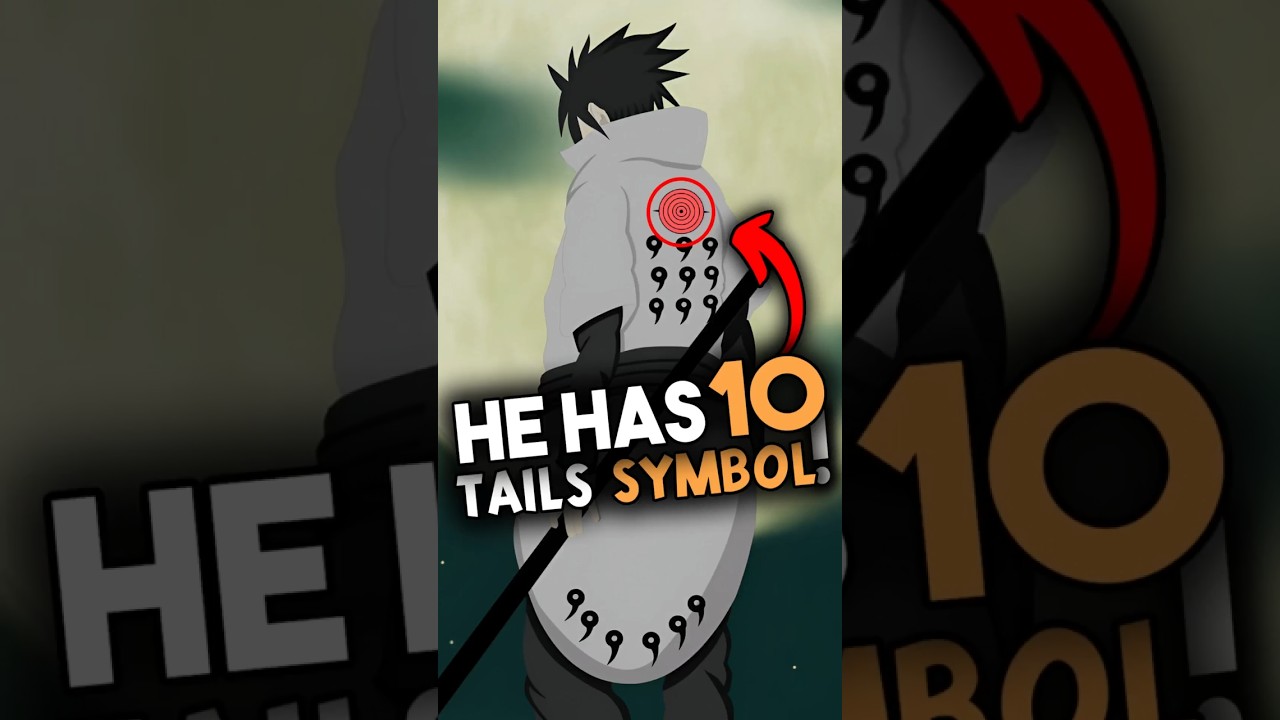 Why did Naruto have the Six Paths symbol or seal on his back but Sasuke didn't?
