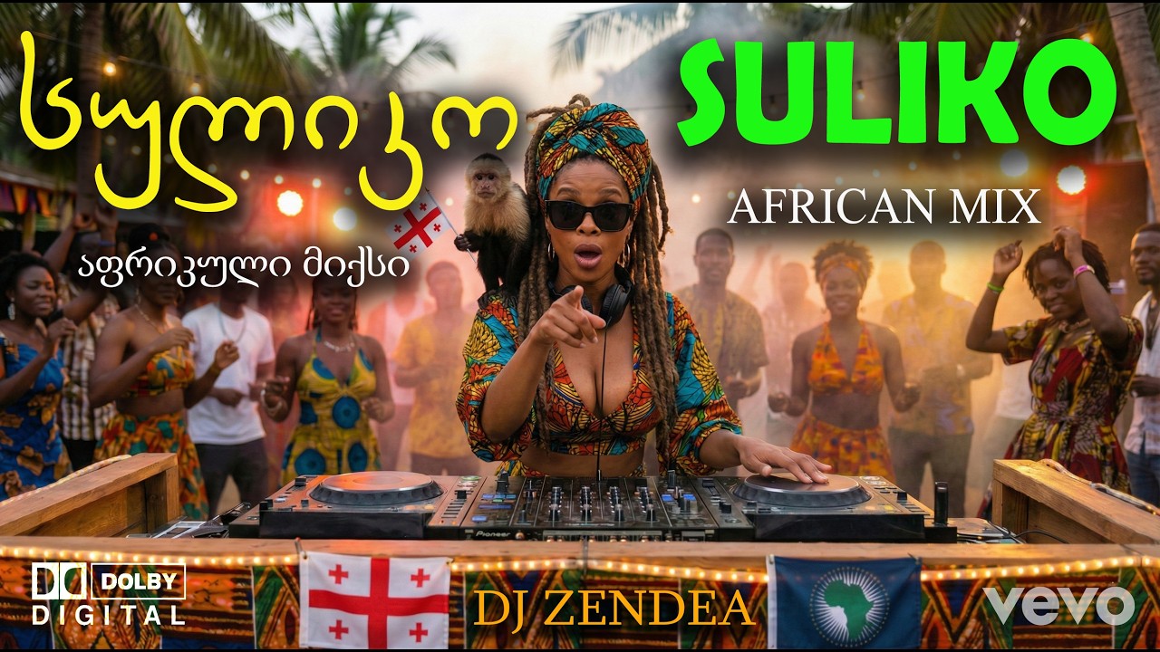 ZENDEA - სულიკო / Suliko (african mix) | Official Fan Music Video 🎵